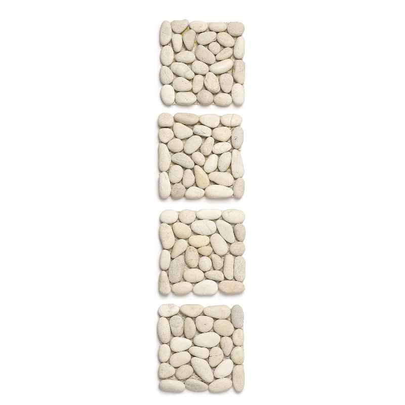 River Stone Coasters, Set of 4